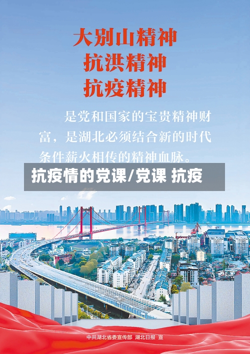 抗疫情的党课/党课 抗疫-第2张图片